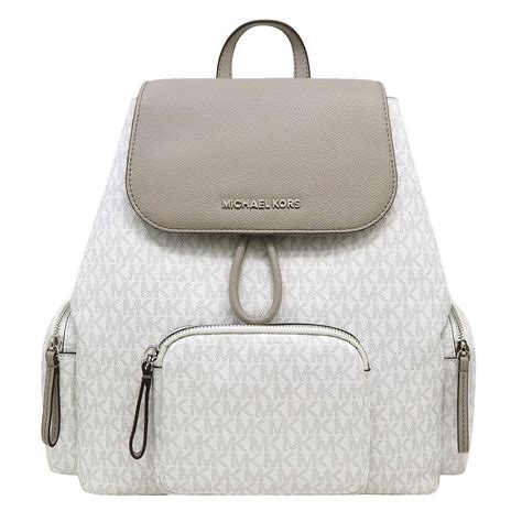 michael kors abbey large cargo backpack|Abbey Large Logo Backpack .